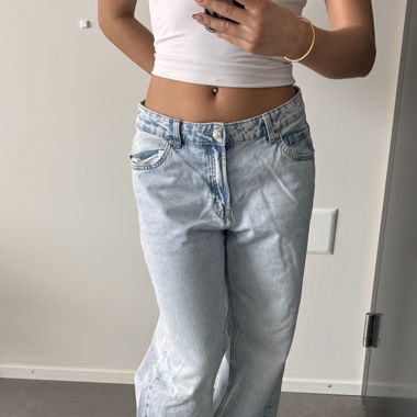 jeans hellblau
