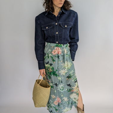Blumenrock von H&M Gr.34