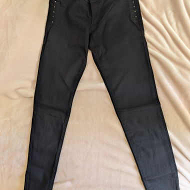 Pantaloni jegging IKKS neri donna