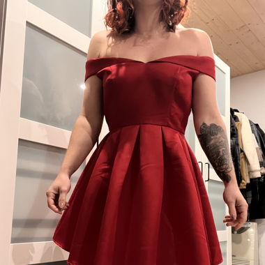 Rotes Kleid
