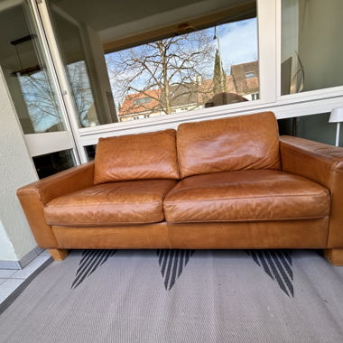 Ledersofa 2,5 Sitzer