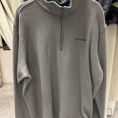 Columbia fleece con zip taglia XL