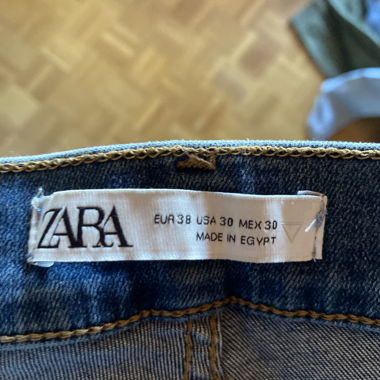 Jeans ZARA Blu UE 38