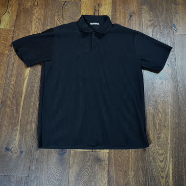 Zara schwarzes Poloshirt