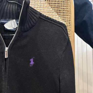 Gillet noir Ralph Lauren