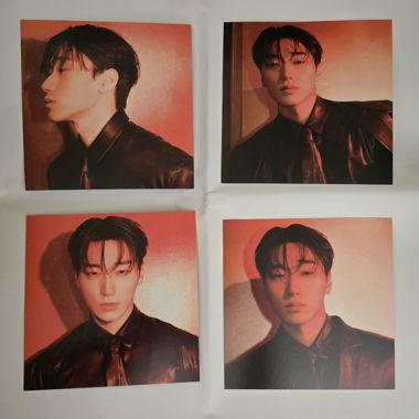 Set Ateez San Carte Postale Golden Hour pt.3 officiel