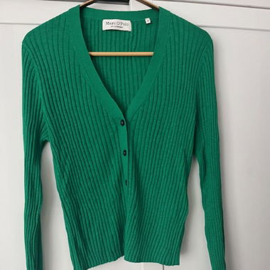 Marc O'Polo Strickjacke grün