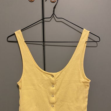 T-Shirt  gelb H&M