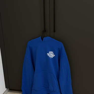 Hoodie bleu Lost Youth