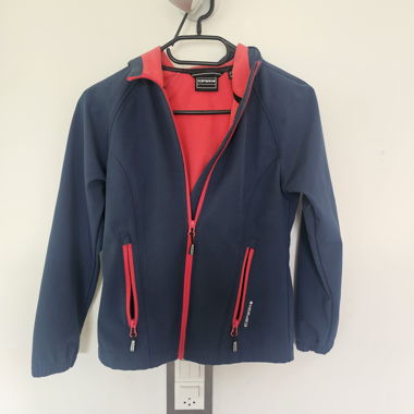 Mädchen Softgel Jacke