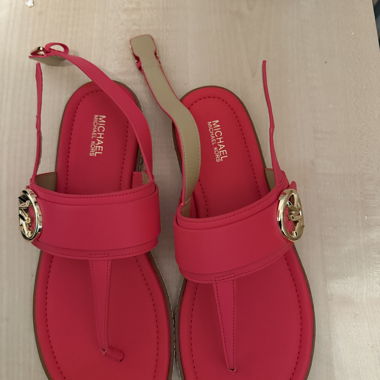 Sandales rouges Michael Kors