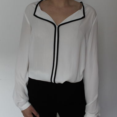 Bluse weiss