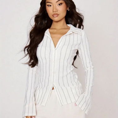 blusa a righe