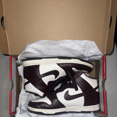 Dunk High Bordeaux