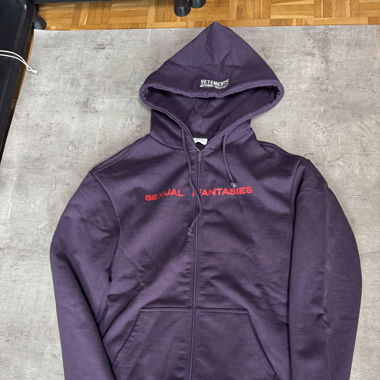 Vetements Séxual Fantasies Zip Hoodie