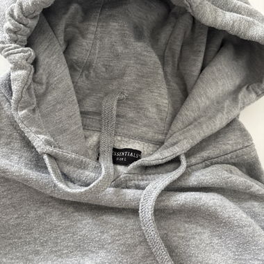 Hoodie oversize ESSENTIALS gris 