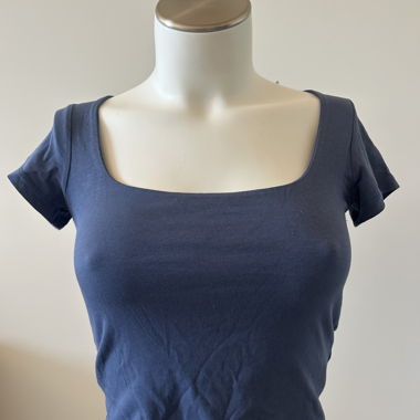 Blaue Damen-T-Shirt