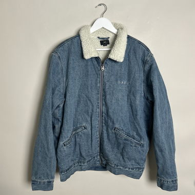 Veste en denim OBEY Sherpa