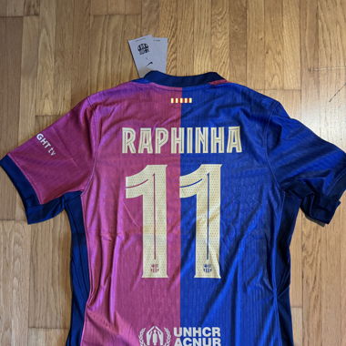 Raphinha Football Jersey - FC Barcelona - Large