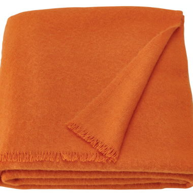IKEA Stockholm 2025 Orange Blanket/Throw