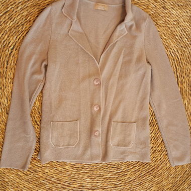 Cardigan in maglia di merino di Falconeri Made in Italy