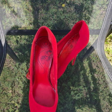 Sandales rouges 38
