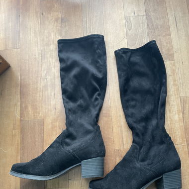 Schwarze Stiefel