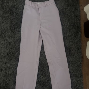 Pantaloni sartoriali lilla