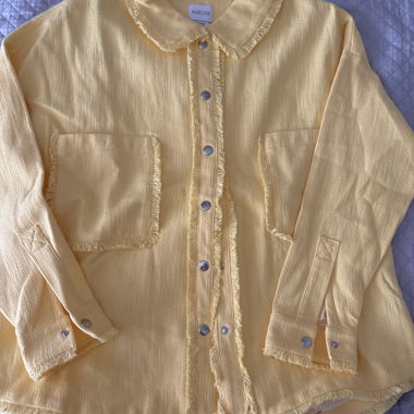 Gelbe Madeleine-Jacke