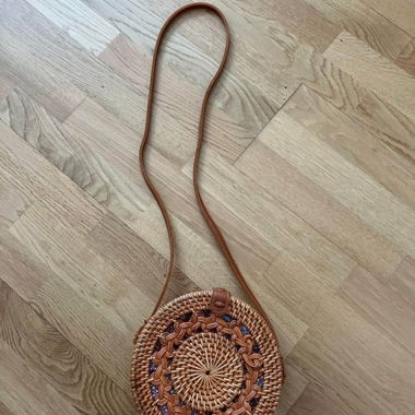 Handmade bag, bought in Oman.
