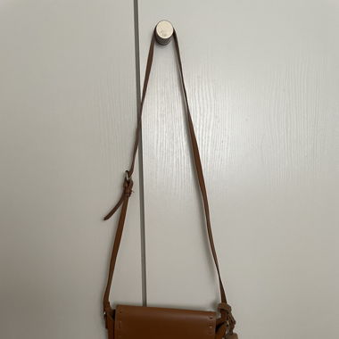 Sac Zara brun marron bandoulière 