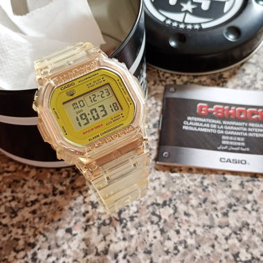 Casio G-Shock édition limitée GlacierGold DW-5035E