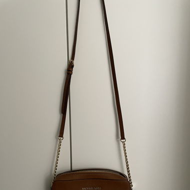 Braune Michael Kors Umhängetasche