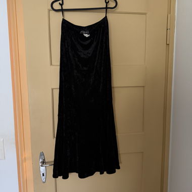 Jupe en velours noire