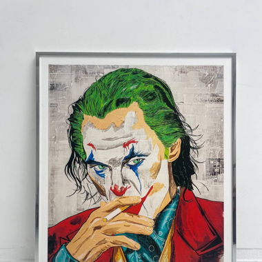 The Jocker Druck von Louis-Nikolas Darbon
