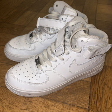Weisse Nike High-Top Sneakers