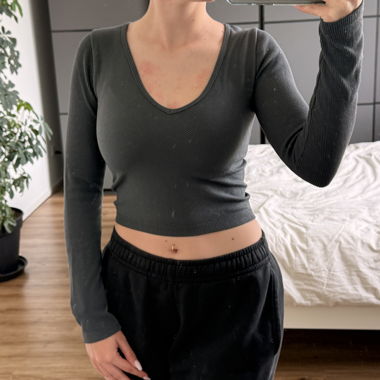 Top a maniche lunghe Stradivarius