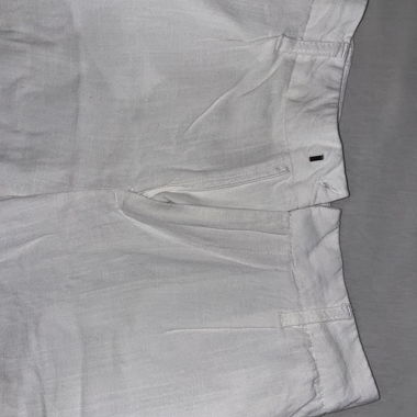 Weisse Leinenhose
