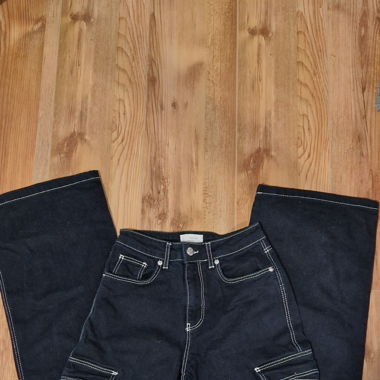 Jeans cargot noir tally weil