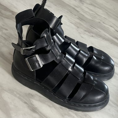 Black Dr. Martens Sandals