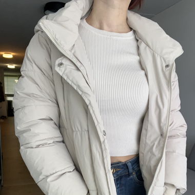 Jacke beige