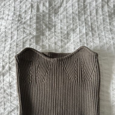 Crop Top schulterfrei