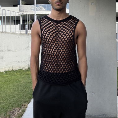 Tank tops see-through 