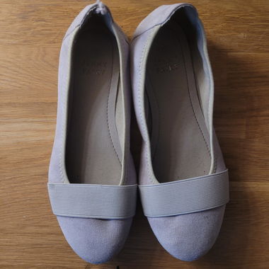 Light Grey Ballerinas