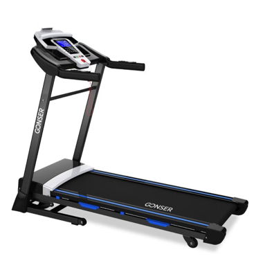 Tapis roulant pieghevole Gonser con funzione di inclinazione