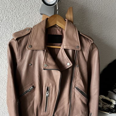 All Saints leather jacket 