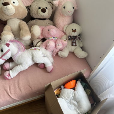 Lot de peluches assorties