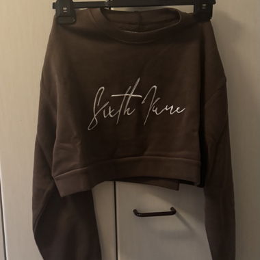 Sixth June Cropped Pullover Donna NUOVO – Signature