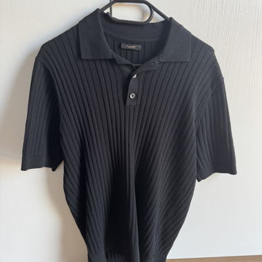 Polo Massimo Dutti Black Size M