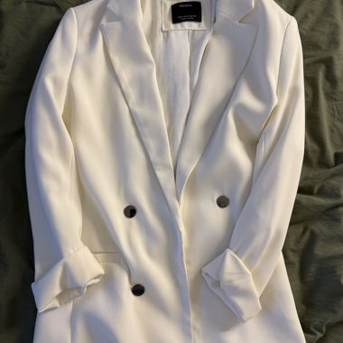 Weisser Blazer von Bershka